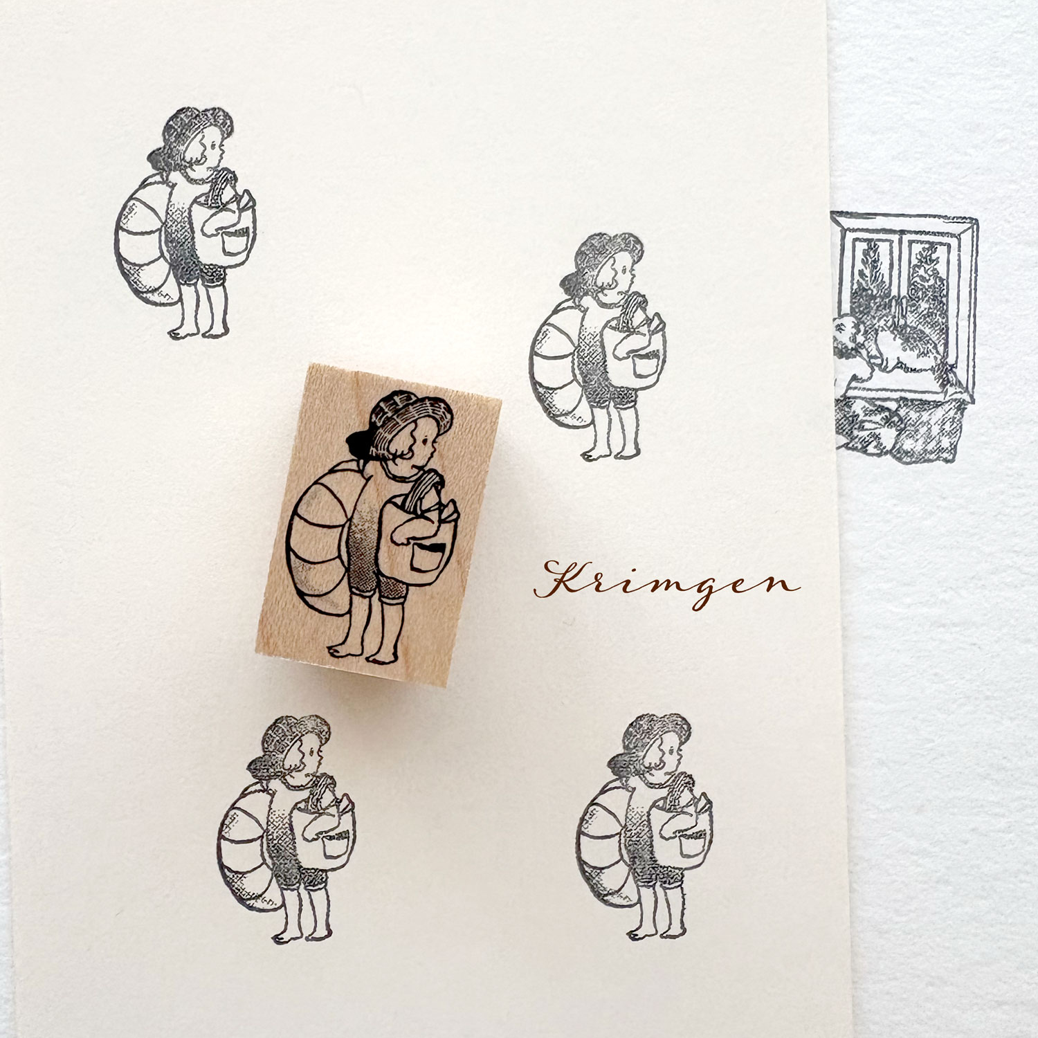 海に行くぞ！　という気持ちを感じられるスタンプです。楽しいお出かけになりそうです。
