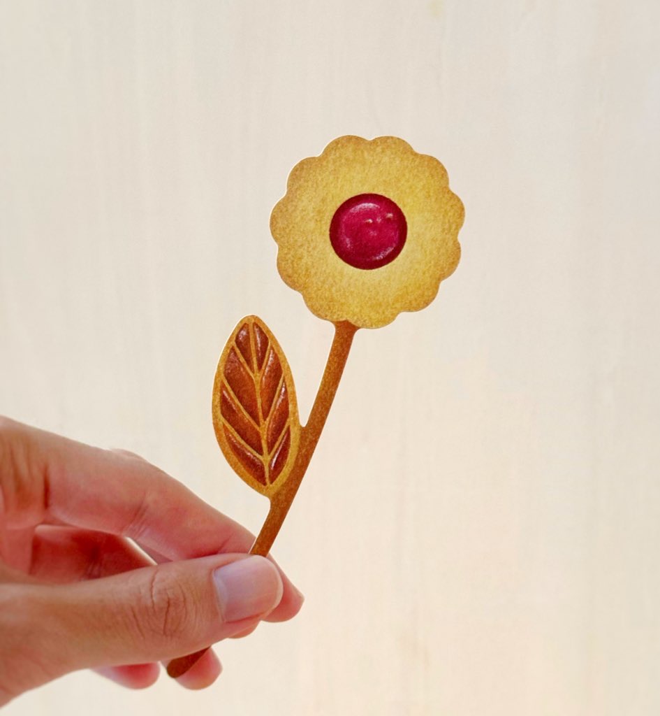 お水のいらないお花クッキーカード