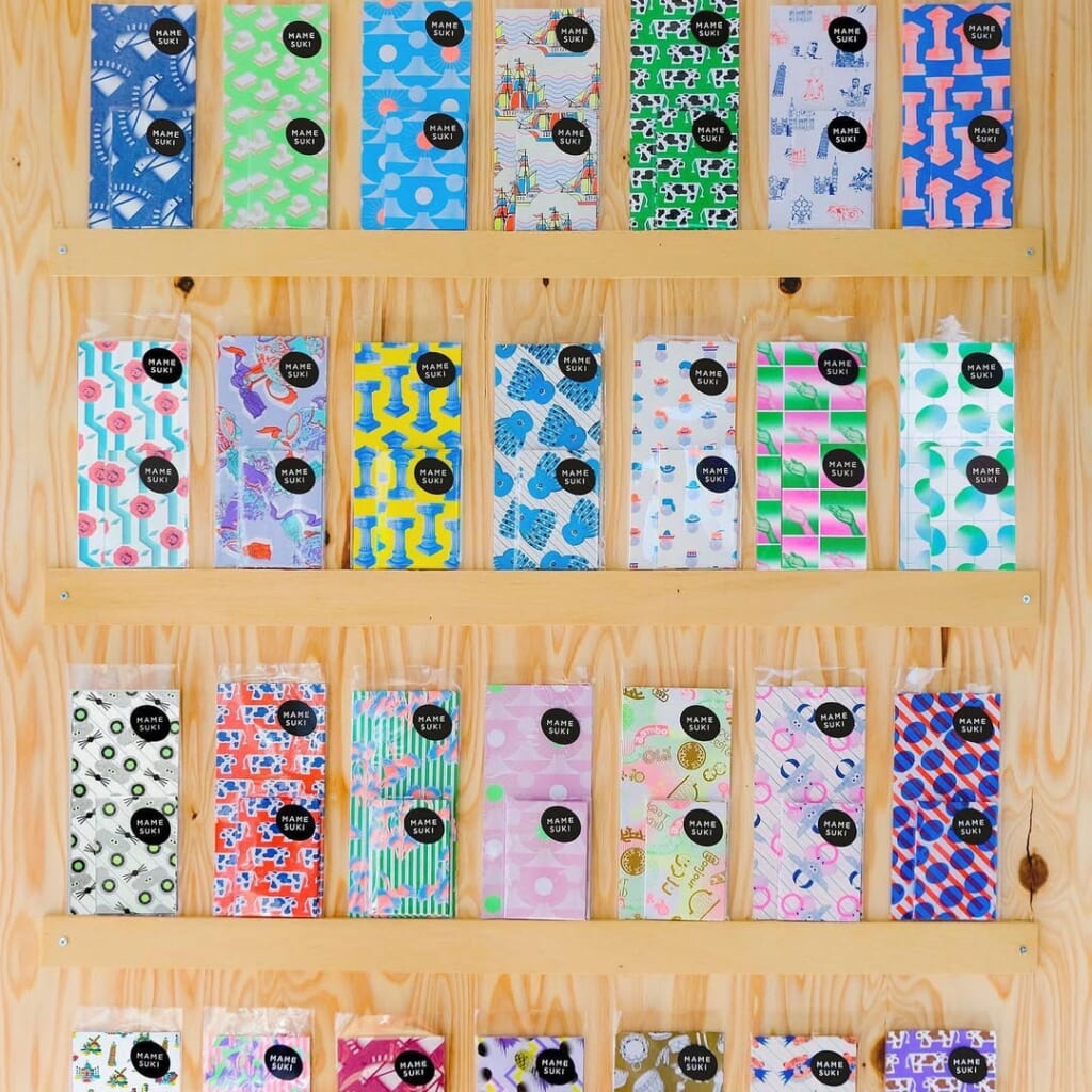 ラッピングや手帳デコに！　一筆箋サイズのパターンペーパー。まとめ買い割引あります！