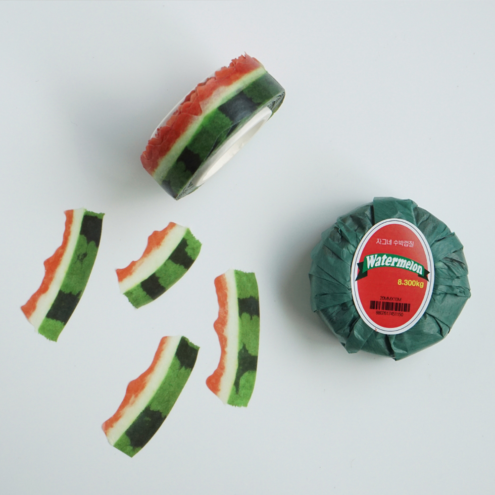 「watermelon」囲んで食べるスイカは最高の味じゃない！