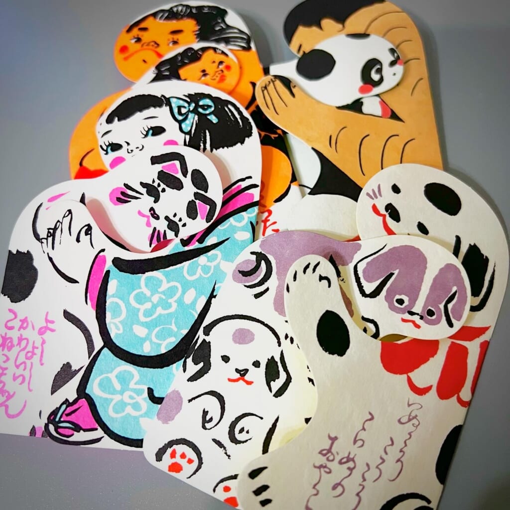 新作！　凸版印刷ハグちゃんカード（備凸工コラボ）。