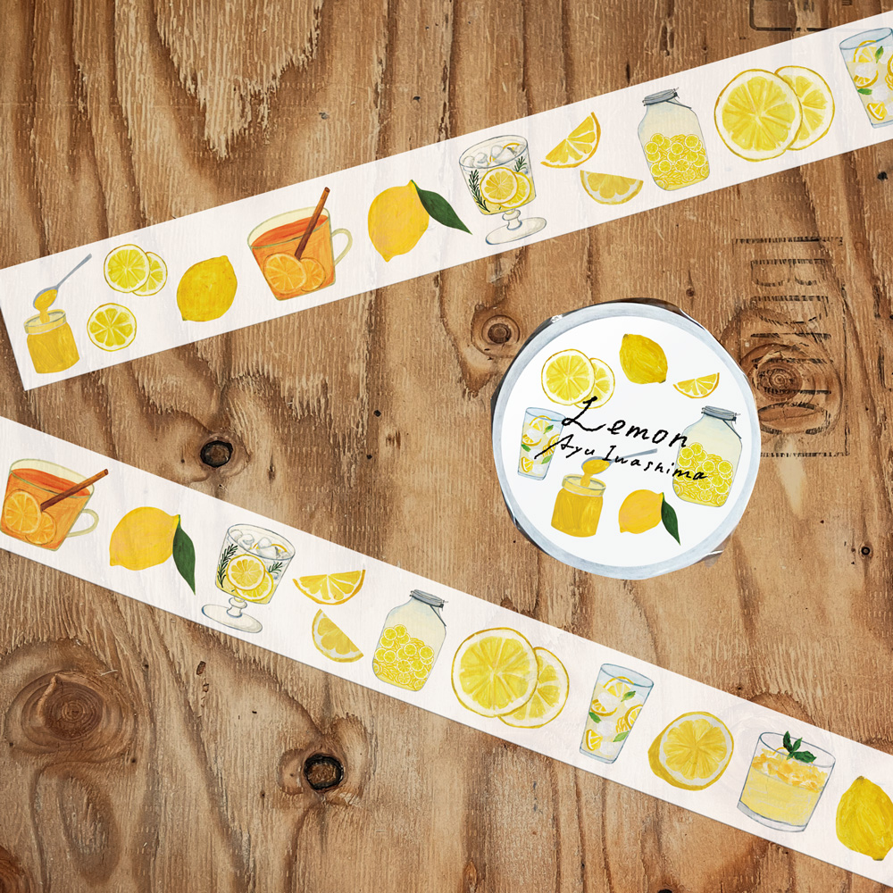「マスキングテープLemon」今回の新作です！