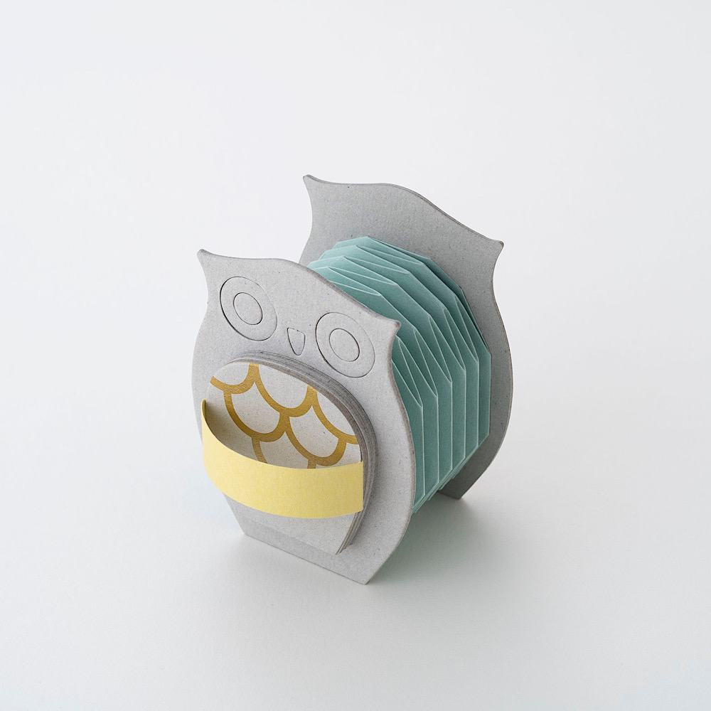 「ふくろう柄の楽器をつくるワークショップ」６歳から参加できます。