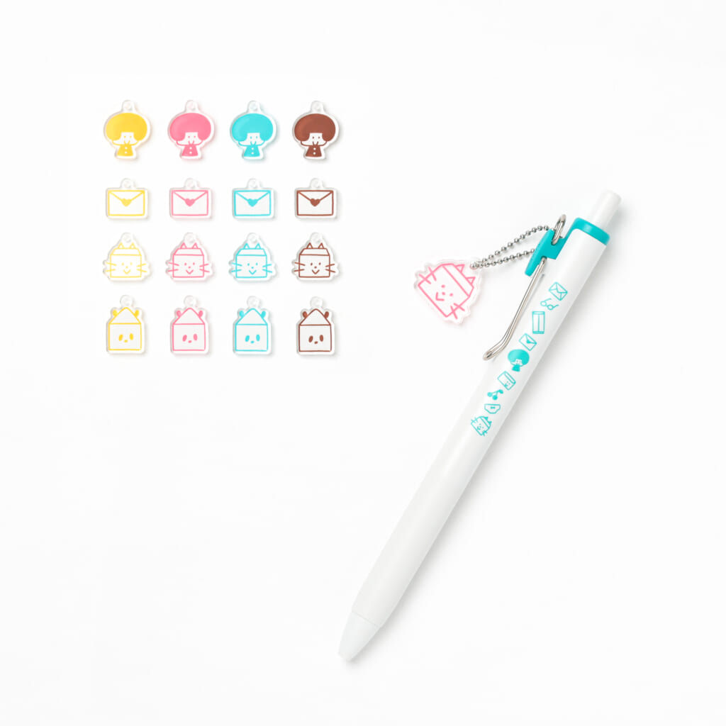 mizutama × ぷんぷく堂ユニボールワン【ラムネ色】チャームは16種類あります。