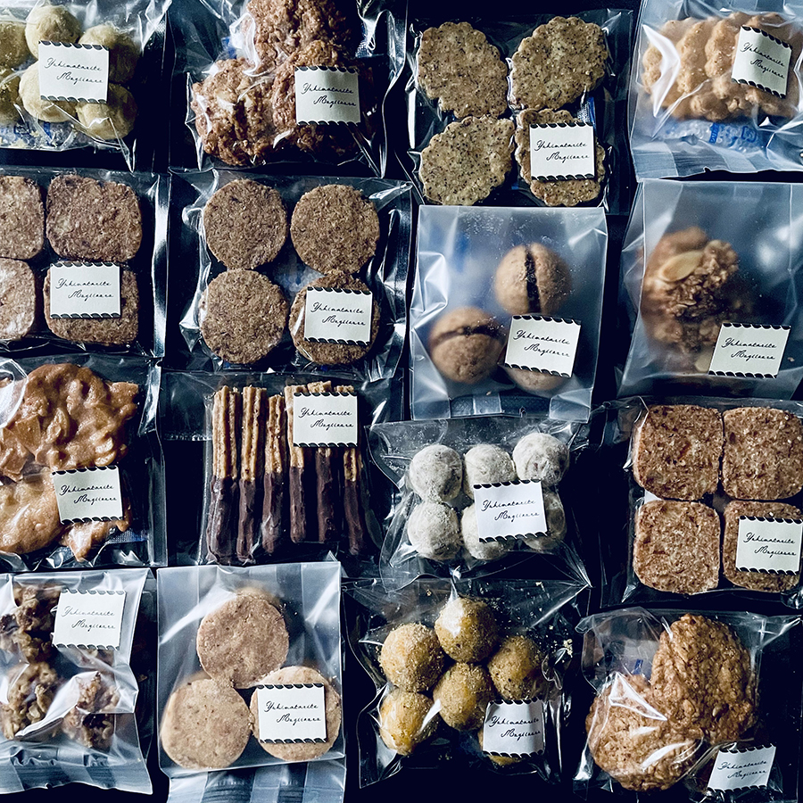 穀粒菓子店　雪ワタリテ麦イズル