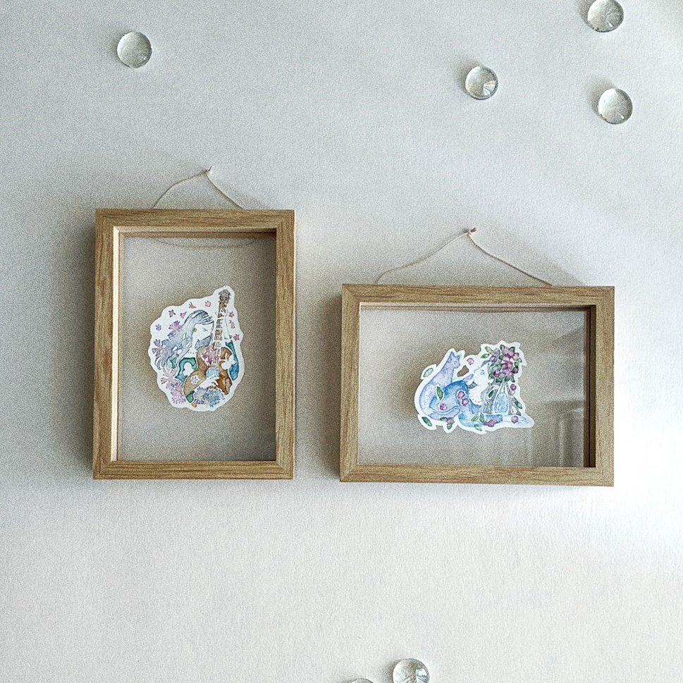「ミニ原画」ぜひお部屋に飾ってくださいね！