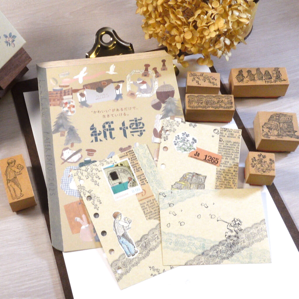 【新作・先行販売】「紙博 in 東京 vol.11」で新発売のスタンプです。