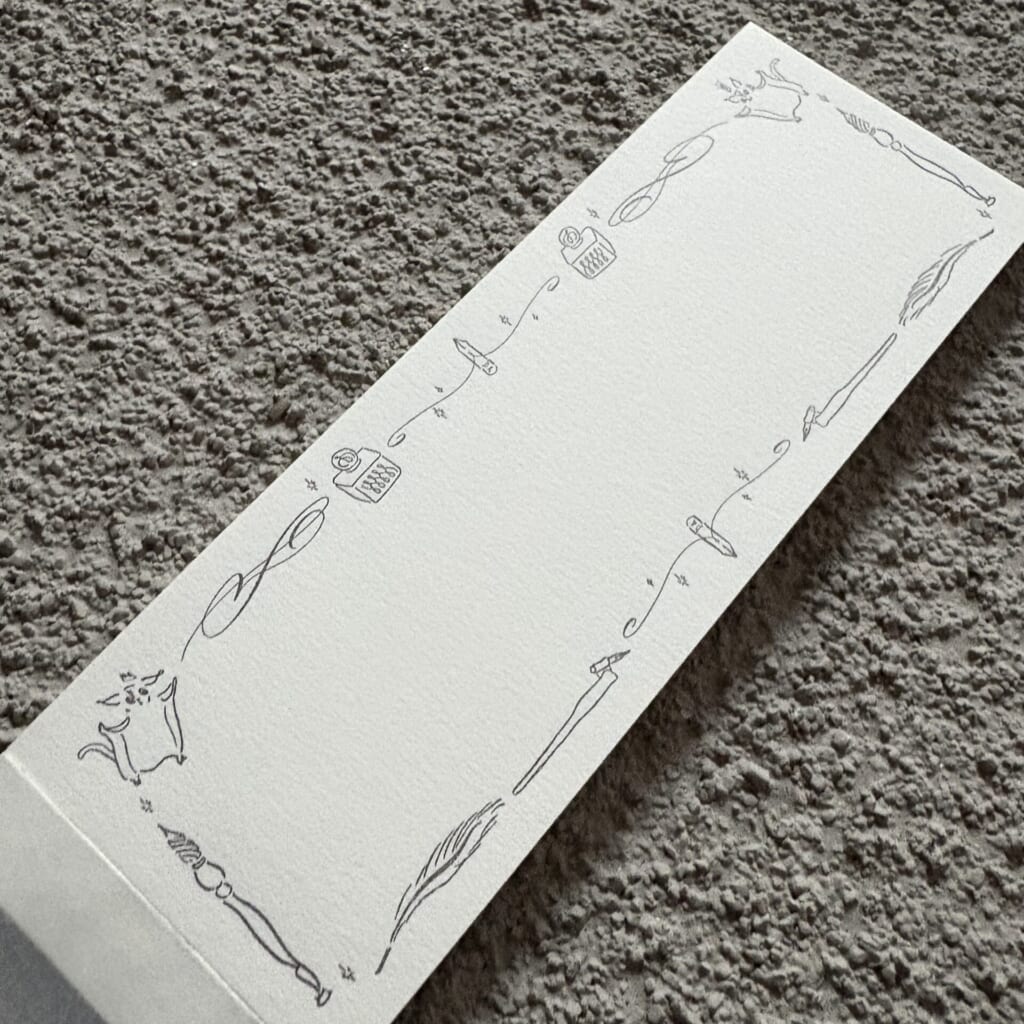 OEDA LETTERPRESS x Paper Treeオリジナル活版ミニメモパッド