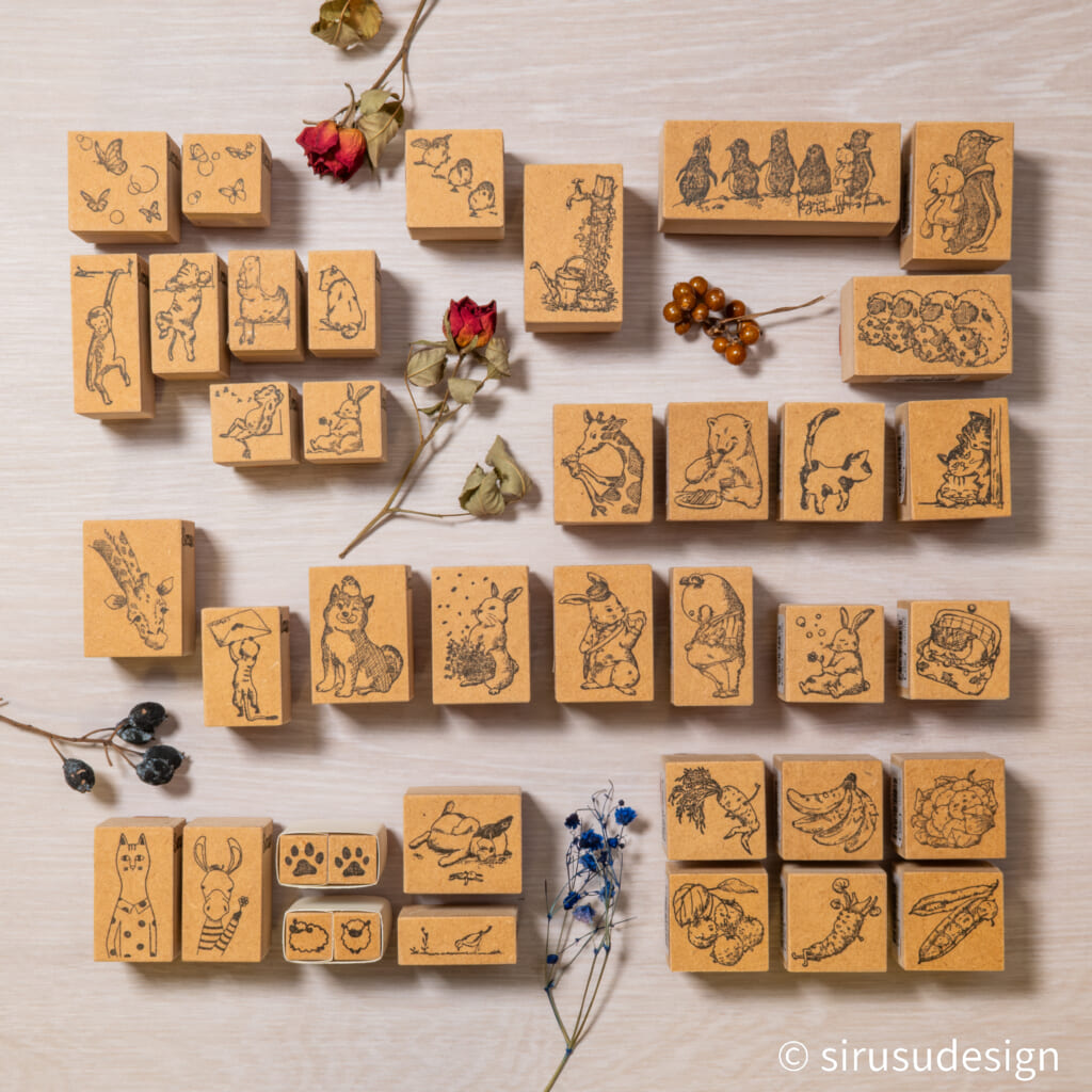 Sirusuにはたくさんの動物たちのスタンプがあります。お気に入りはありますか？