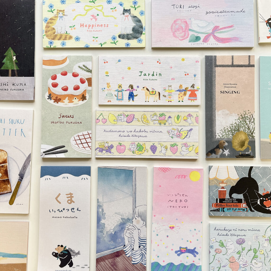 「一筆箋」表現社のロングセラーアイテム美濃和紙製の一筆箋。蛍光インクを使用したタイプもございます。