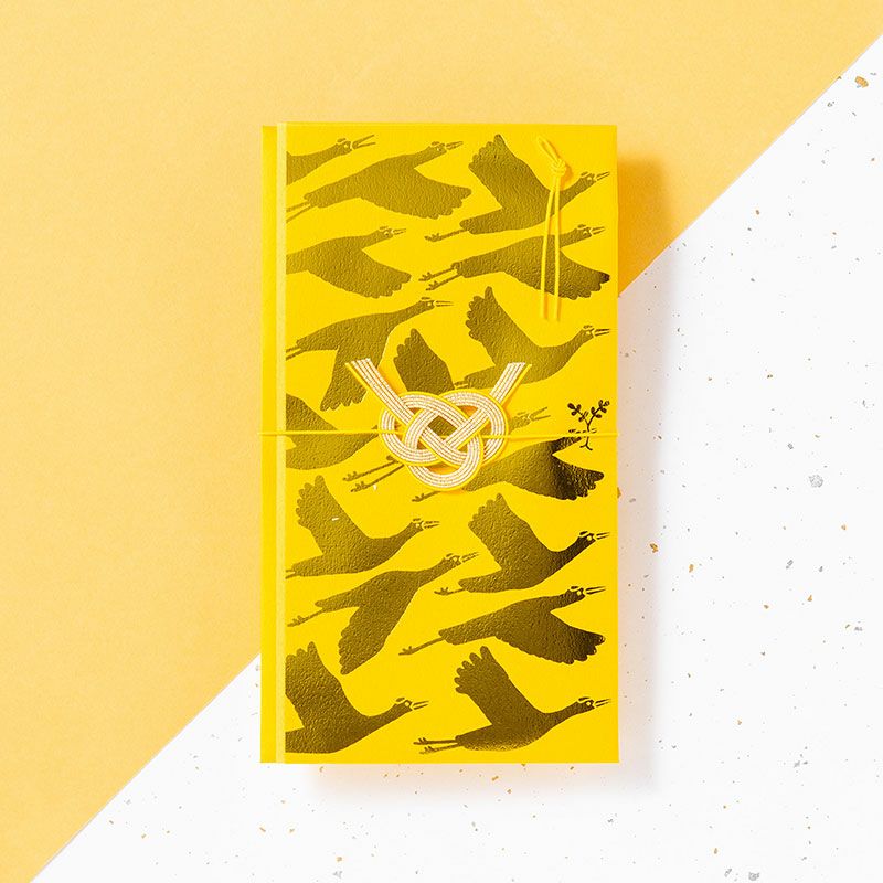 「ご祝儀袋」色紙にカラー箔を使用したご祝儀袋です。