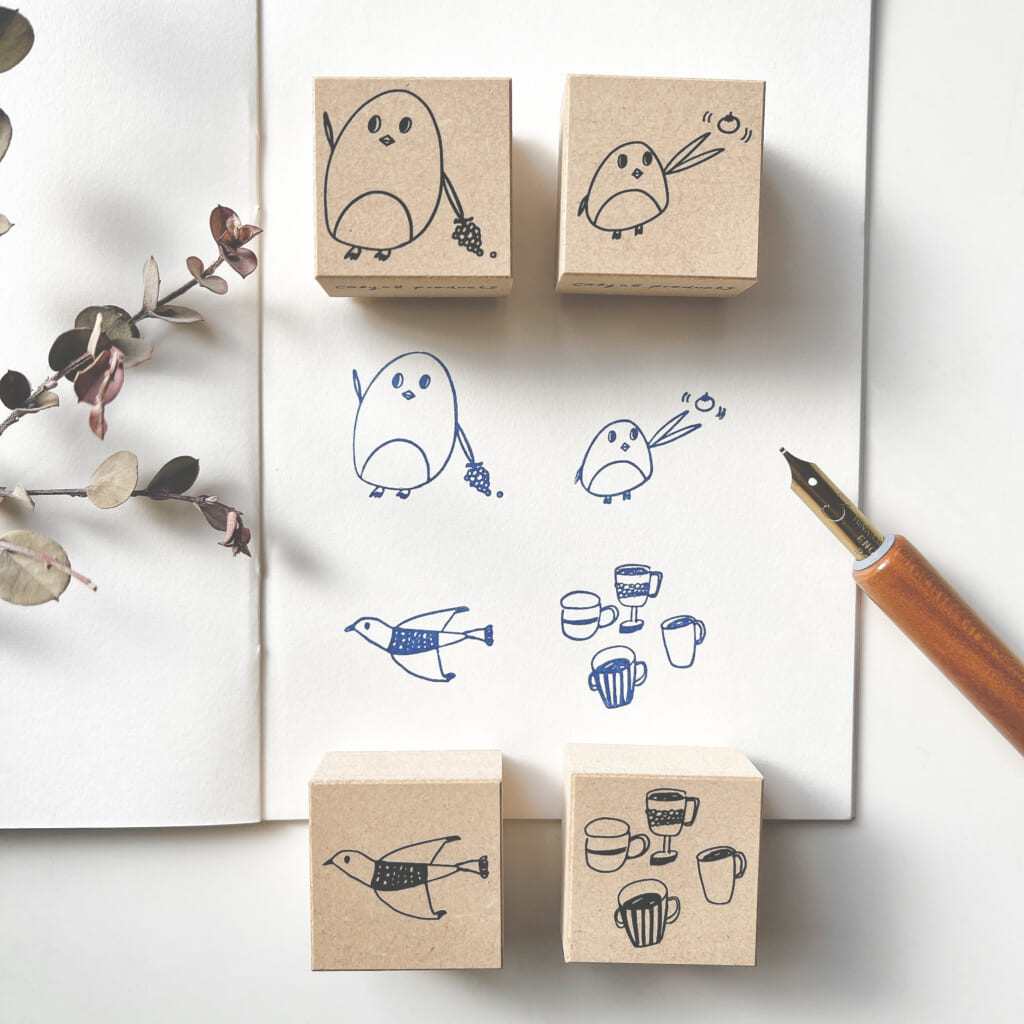 〈新作先行発売〉Subikiawa.さんのスタンプ4種。ペンギンの何とも言えない表情がたまりません。