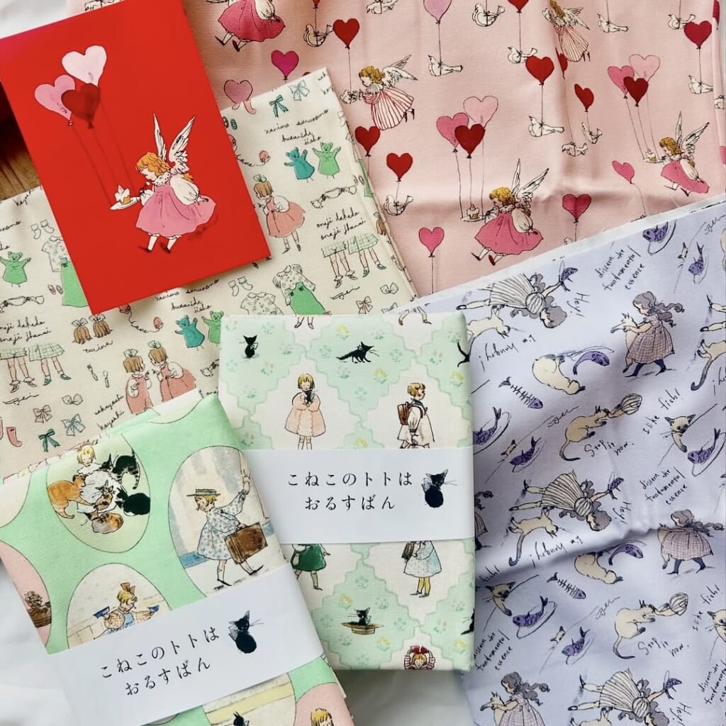 何を作ろうかと考える時間も楽しい、くらはしれいさんのテキスタイル（ツクリエ）