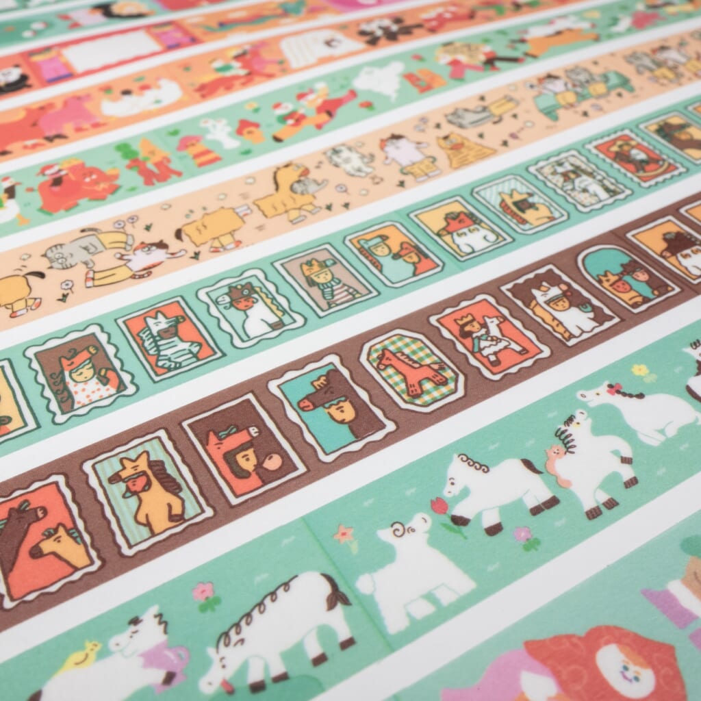 「マスキングテープ」短く切って手帳に貼るのもオススメ！