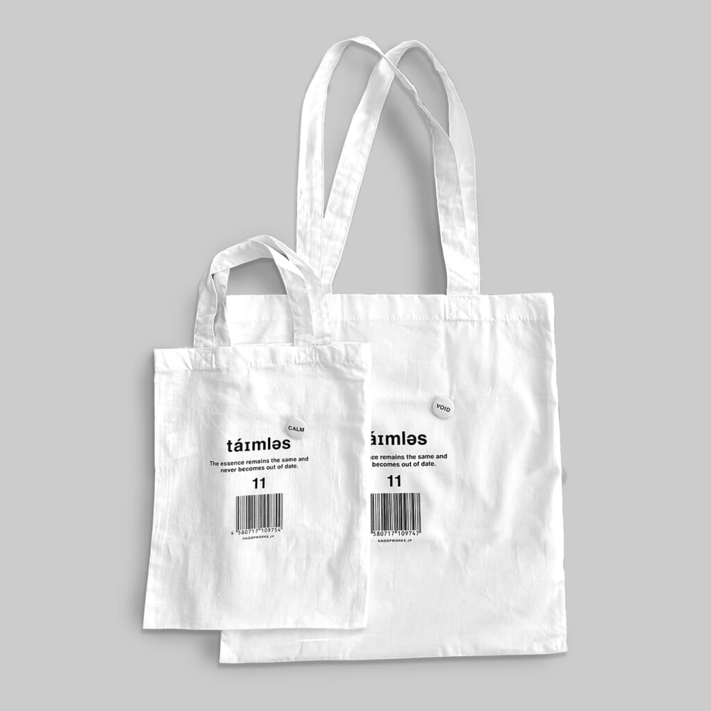 「コットントート」11周年は真っ白なトートバッグ（バッジ付き）