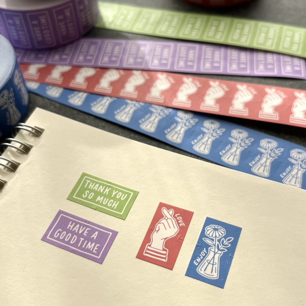 「ラベラーシール」ついに出ました！　TAM‘S WORKSのラベラーシール