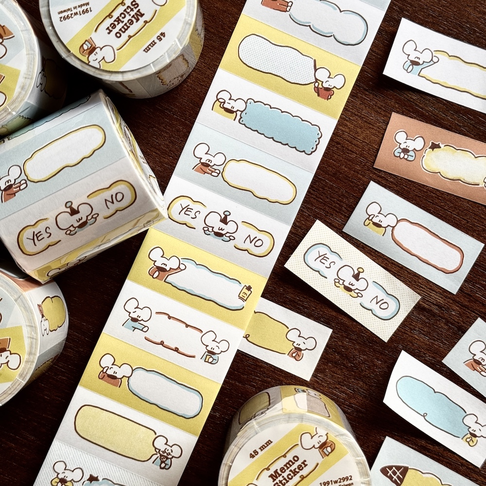 「メモロール」白昼夢ばかり見るネズミ社員。あまり同僚とは話さない。だから、小さなメモを一枚残してあげよう。