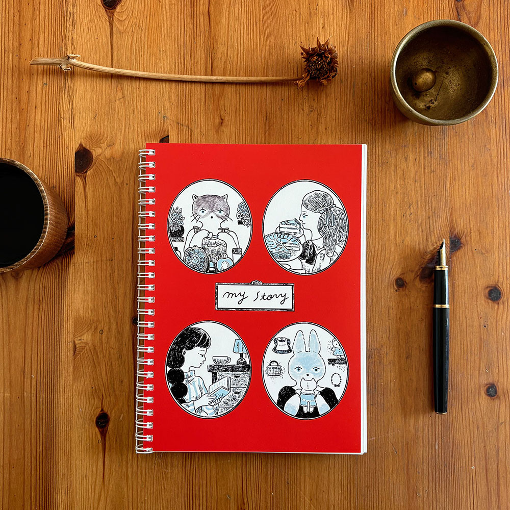 あなたの365日を一冊の本にする手帳「Yearly Storybook つながるしるし」物語つきの手帳であなただけの一冊を。