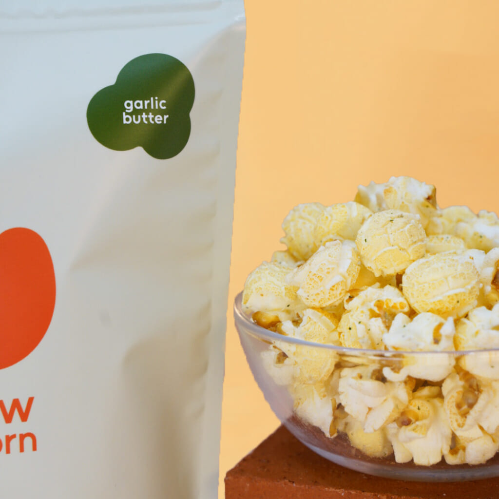 「ガーリックバター」ガツンと香るガーリックとコク深いバターのナイスコンビネーション。
