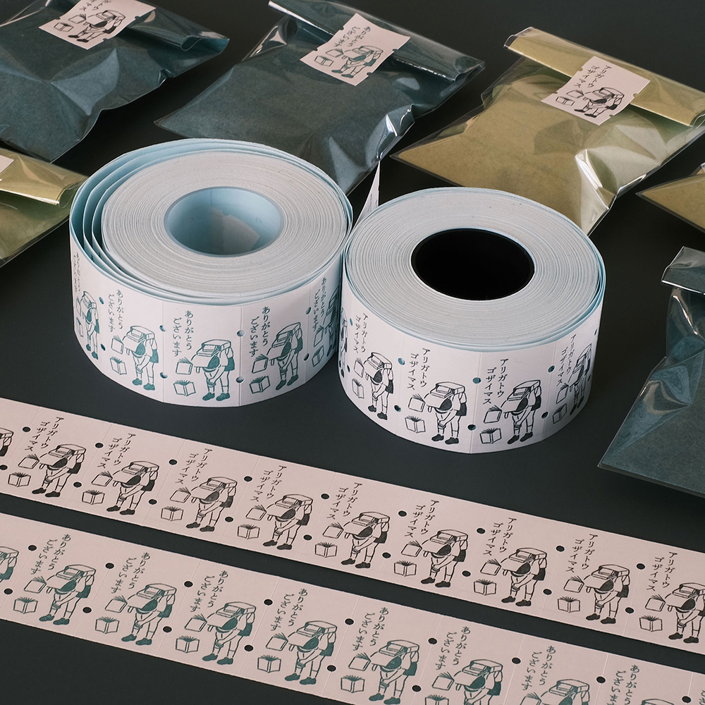 「ラベラーロールシール」吉祥寺の文房具店サブロさんとのコラボラベラーシール。