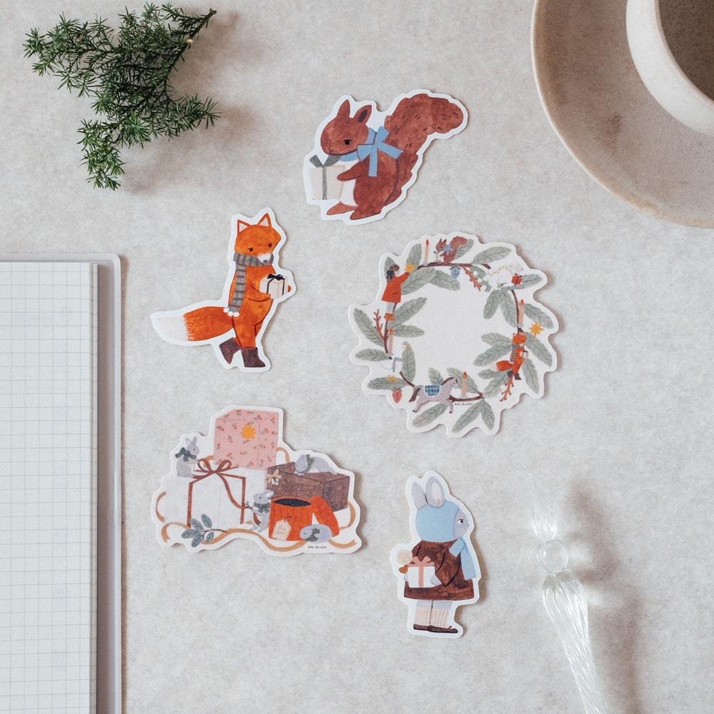 「ダイカットステッカー」いろんなイラストのステッカー。スマホの裏に挟んだり、持ち物に貼ったり、使い道は無限です。新作も追加予定です。