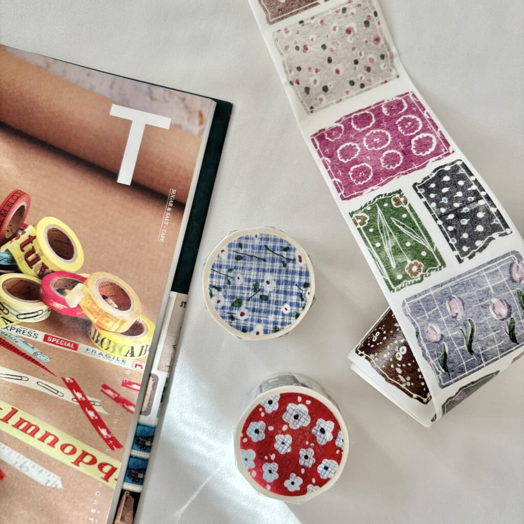 「kiss-cut washi tape」切り抜き和紙テープは、様々なテーマのシリーズからお選びいただけます。
