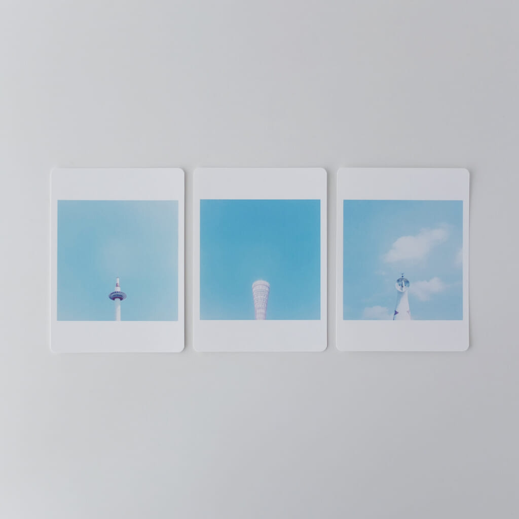 「関西のビック3を写したポストカード」おみやげにオススメです。