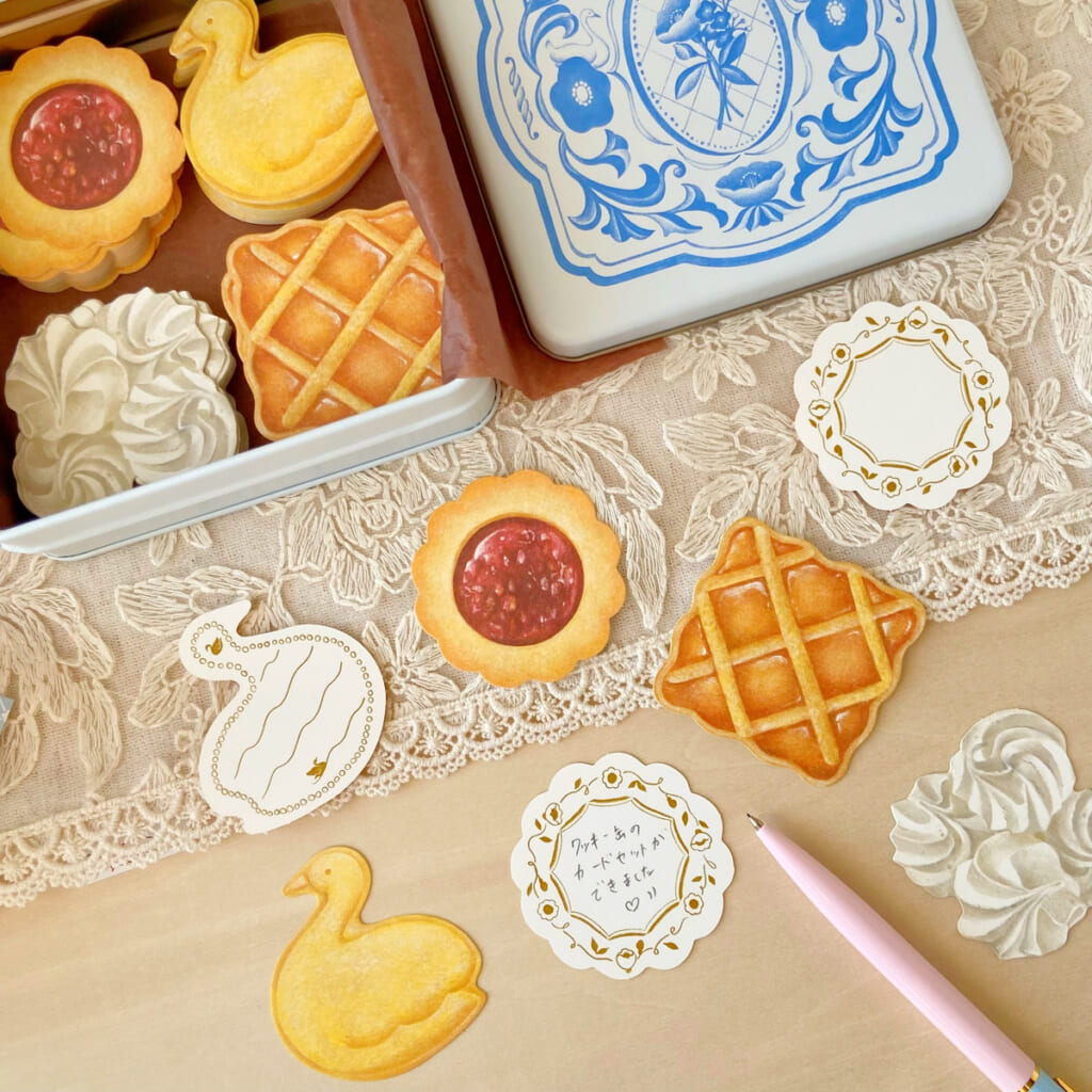 クッキー缶カードセットか復刻しました！