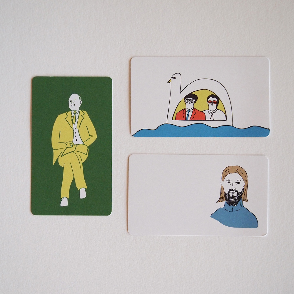 「メッセージカード　ダンディズム３」ダンディーたちがあなたの想いを伝えてくれます。3種類18枚入。