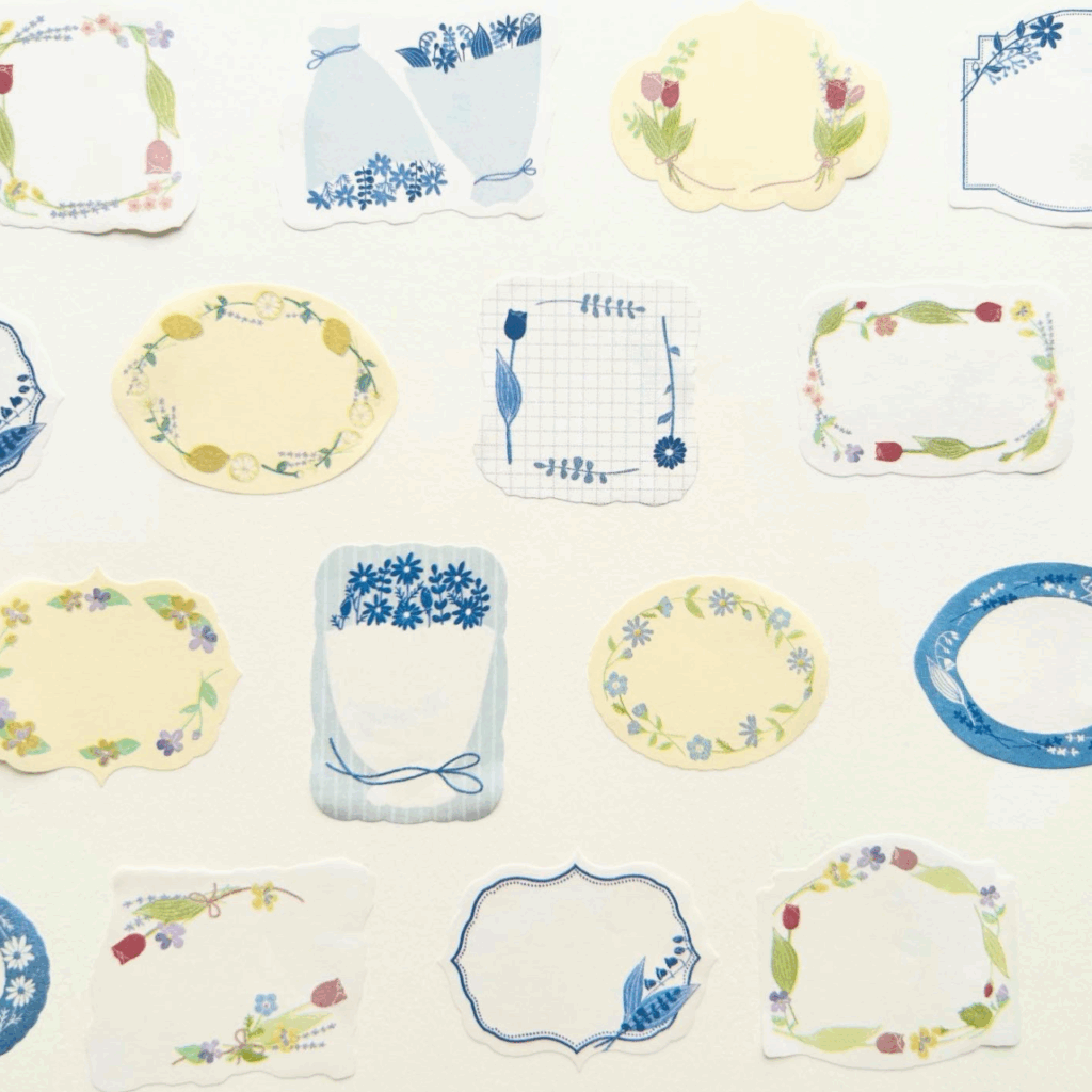 「書けるロールステッカー」付箋のように貼って剥がせる素材です。