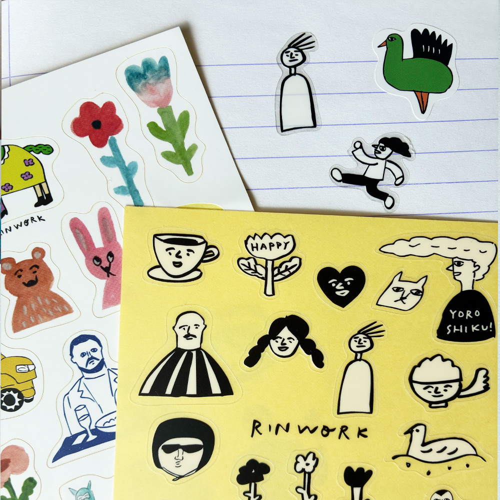 「マルチなシール」に第2弾と透明バージョンが登場！