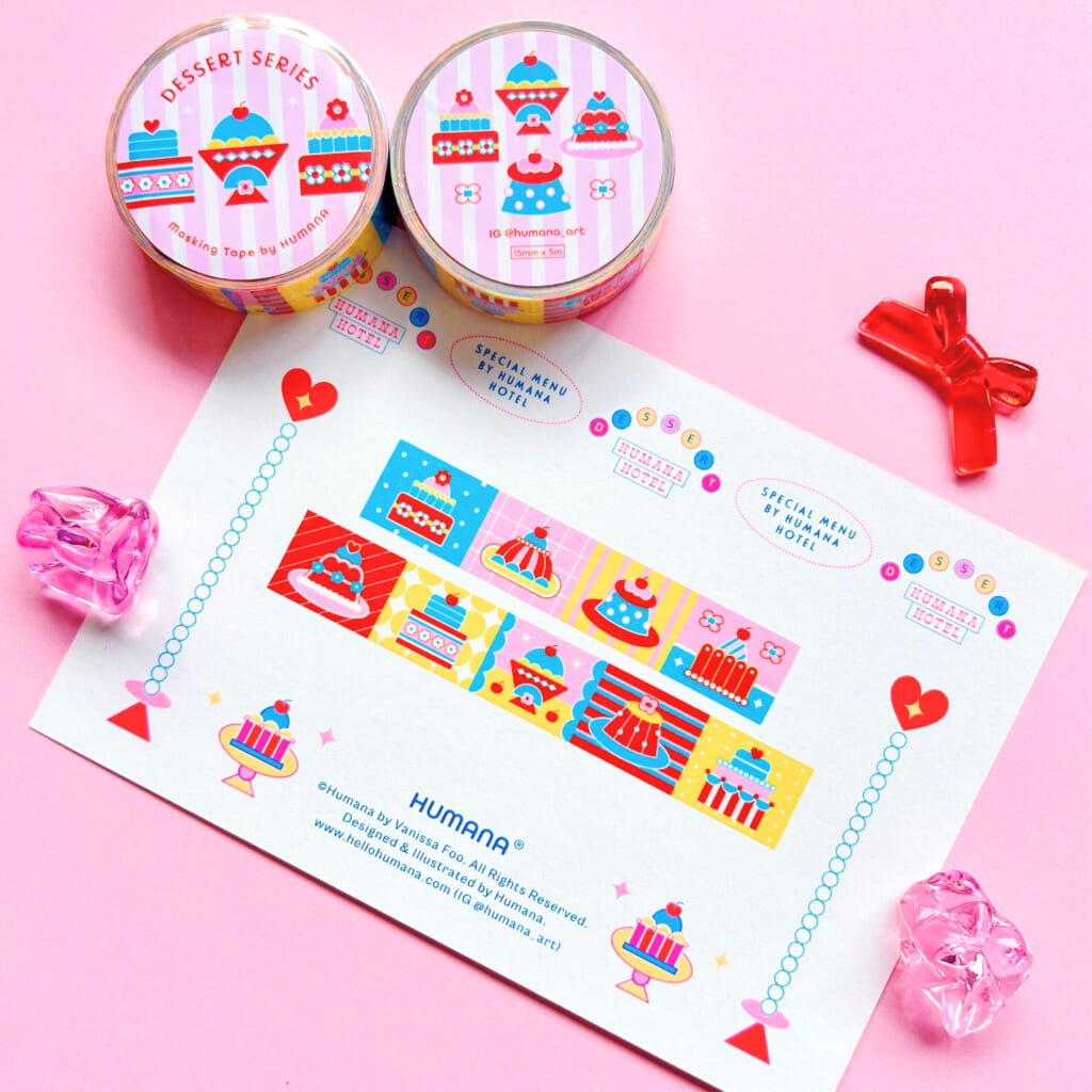 Dessert Series Washi Tape