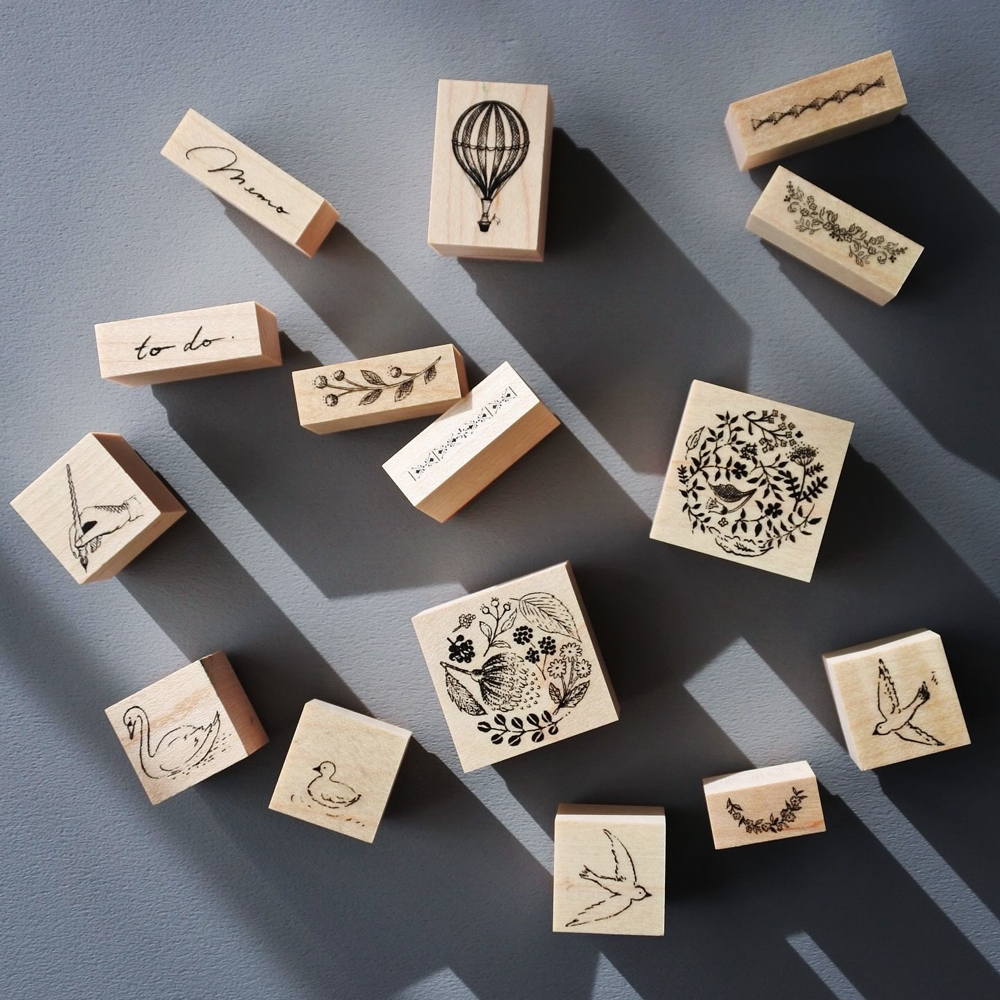 タッチアンドフローとコラボのスタンプは手帳にぴったり。