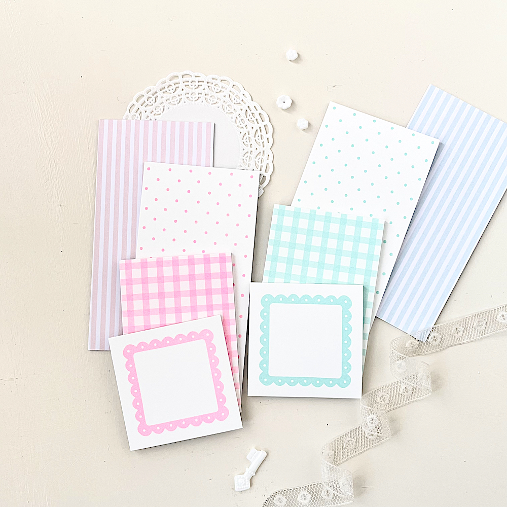 “プチデコセット”と“デコパッド2パターン”がセットになった「イロアツメセット」４種類楽しめます。