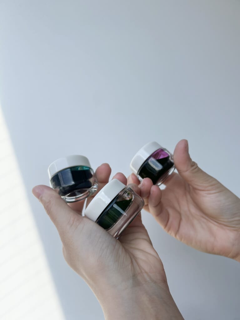 『手でかくこと』を楽しむ、コトモノを提案する文具シリーズ「てがき時間」のインク