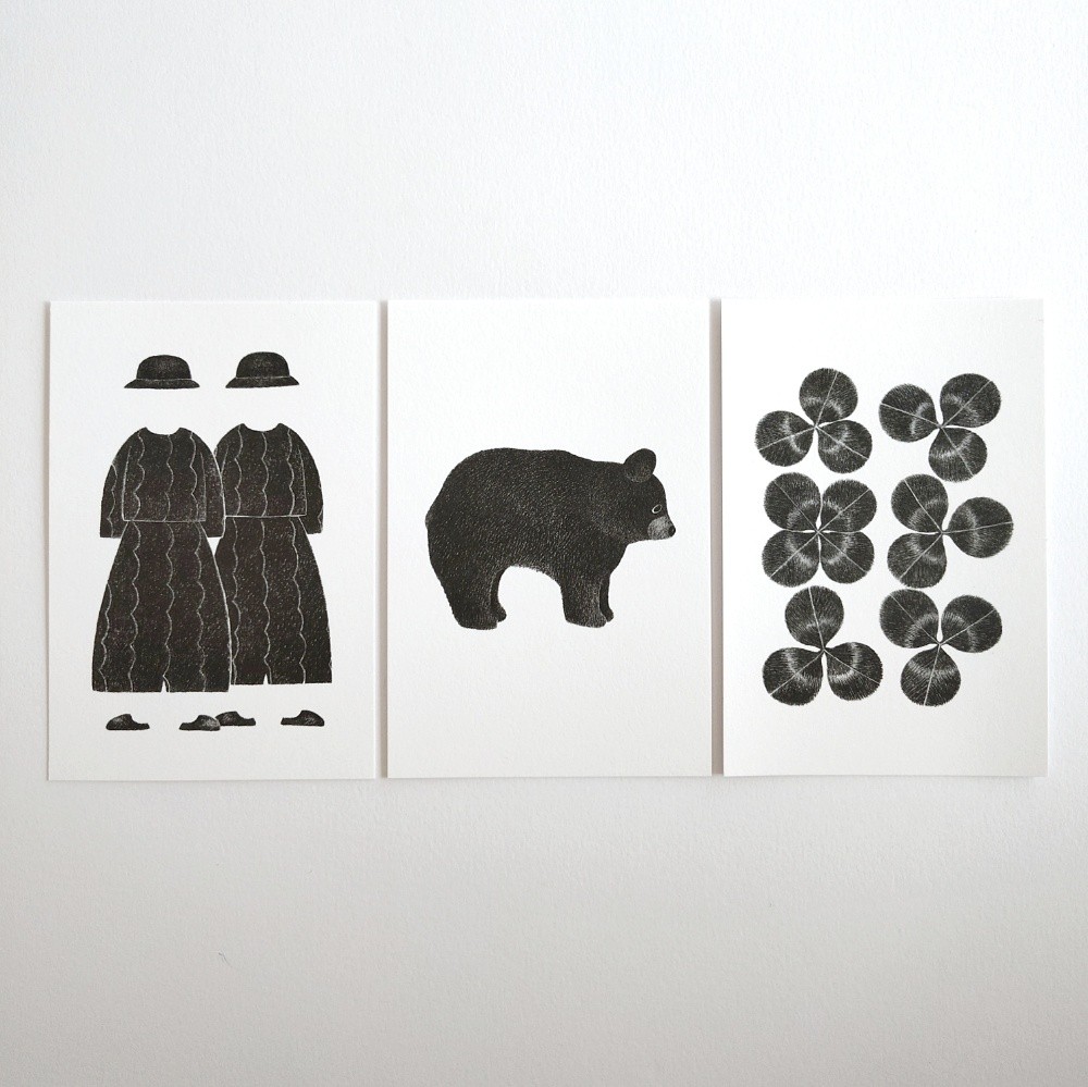 「ポストカード」現実と空想の合間を行くラインナップでおおくりしています。