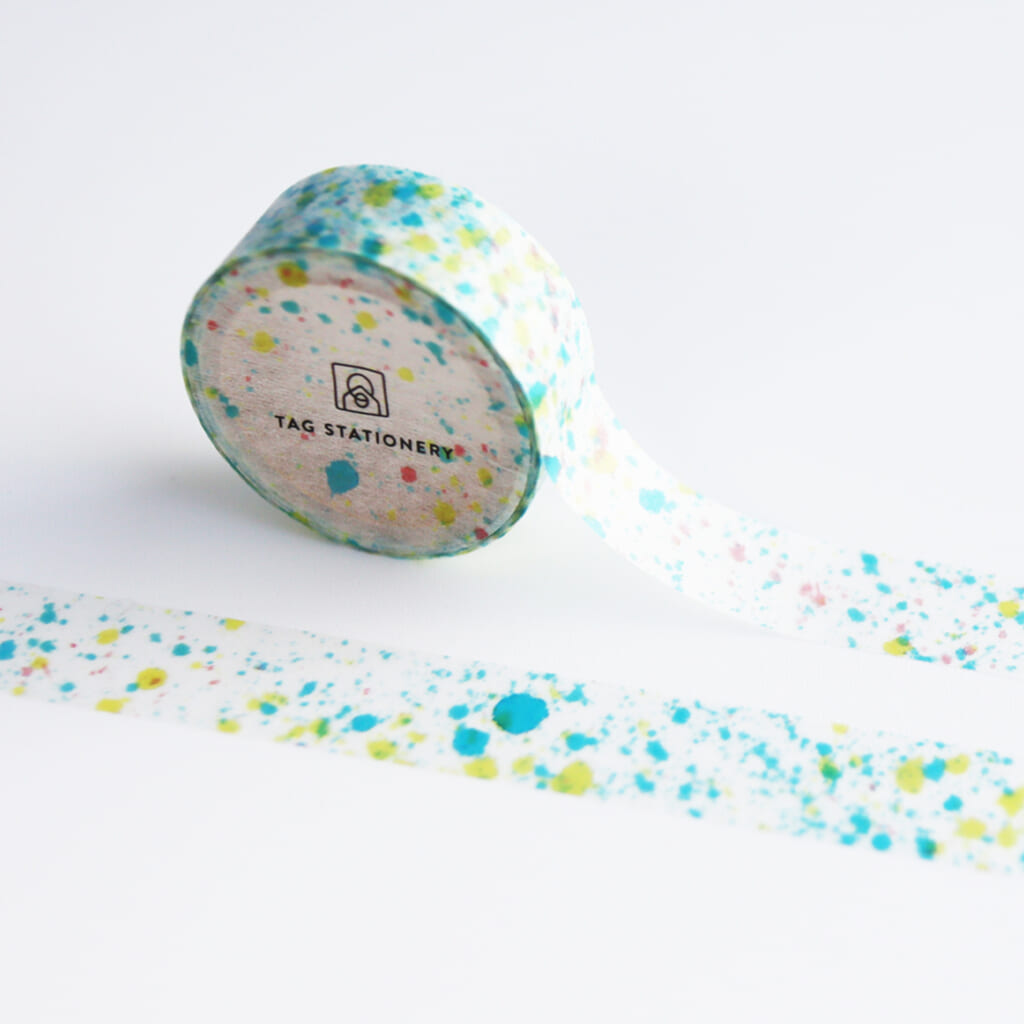 「MASKING-TAPE」京の音インクを使用してデザインしたオリジナルマスキングテープです。全5柄ご用意しています。
