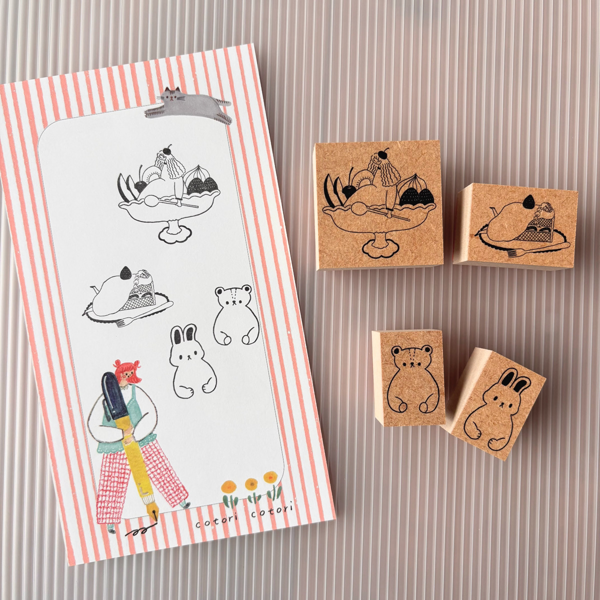 スタンプも2026年に作った新作たくさんお持ちします。