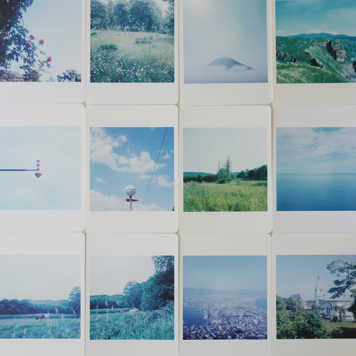 「ポストカード」北海道の風景を写したポストカード。