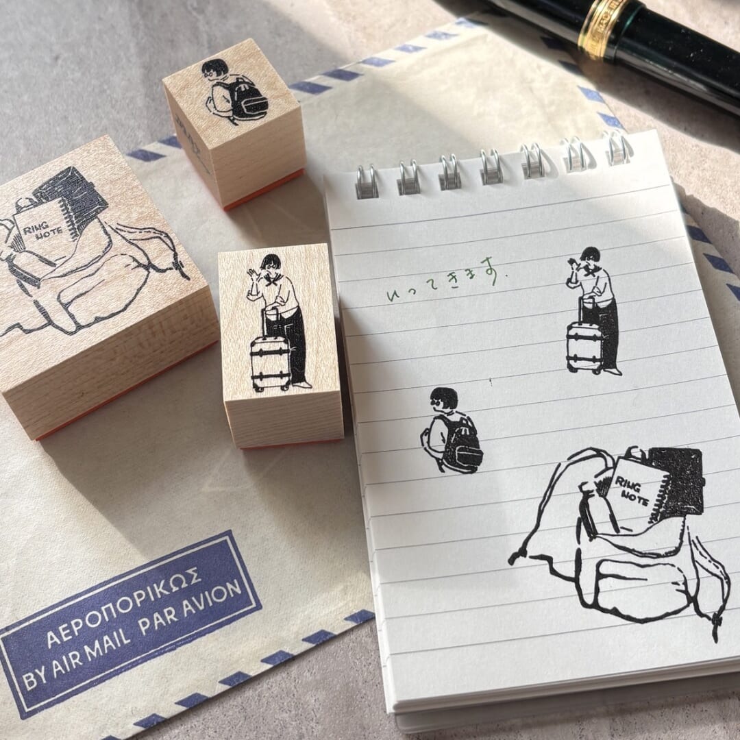 お出かけがテーマなふみこさんが加わりました。