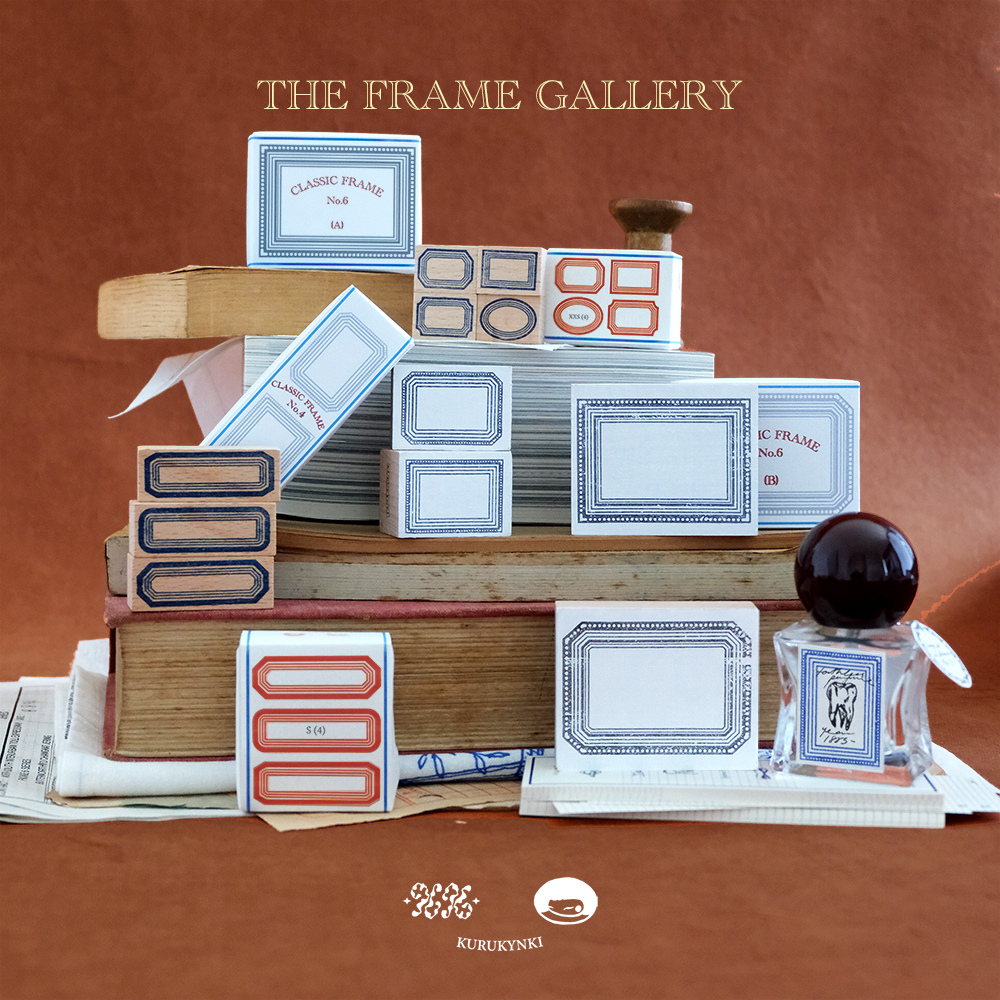「The Frame Gallery」さまざまなクラシックフレームのデザインに、手塗りで仕上げたものも加え、一つひとつに味わいのある表情を添えています。