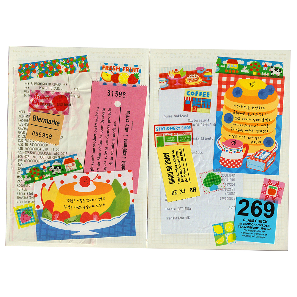 fruit fries のマスキングテープ＆メモパッド 1