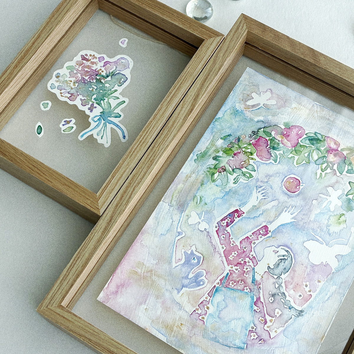 新作「原画」新作の2枚をお持ちします。