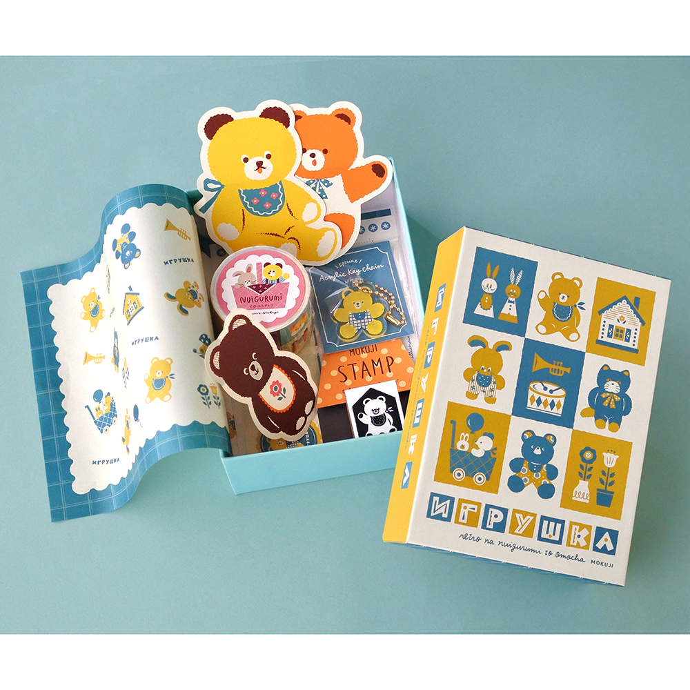 「ぬいぐるみBOXセット」は今回の紙博のために制作した目玉商品です！