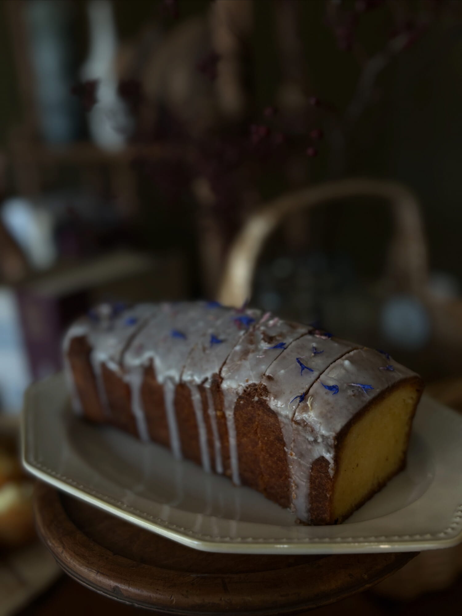 甘酸っぱいレモンケーキ