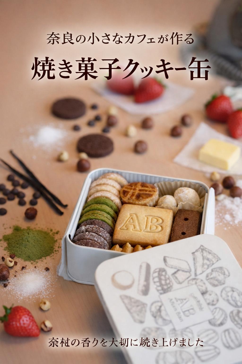 ALLONS BIENの焼き菓子クッキー缶｜奈良の小さな菓子店が贈る、バターの香りと多彩な味わいを詰めた特別な一缶。