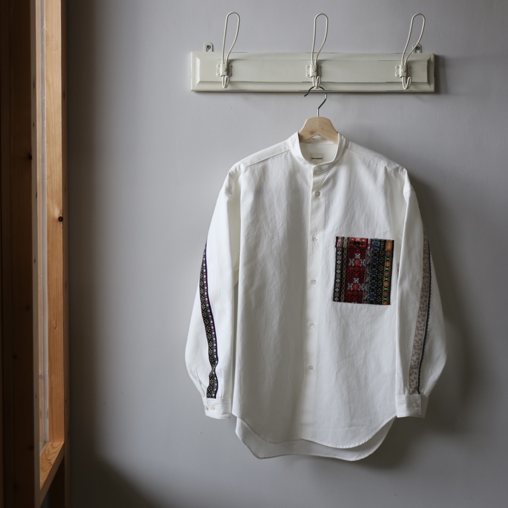 暮らしをジャガードリボンで彩ることをテーマに工場が作った衣服